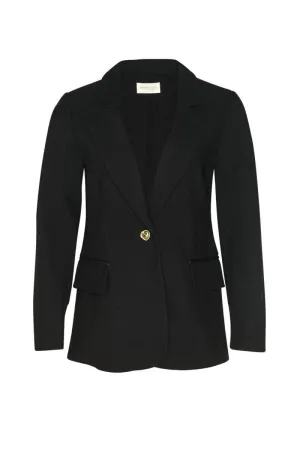 Single Breasted Maxwell Blazer | Black