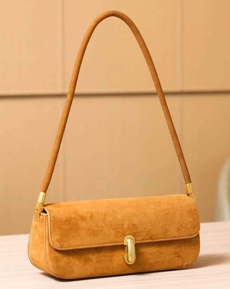 Slouchy Bags for Women Vegan Leather Crossbody Bag Soft Shoulder Purses Stylish Handbags with Shoulder Strap Travel Work