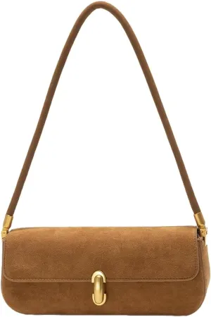 Slouchy Bags for Women Vegan Leather Crossbody Bag Soft Shoulder Purses Stylish Handbags with Shoulder Strap Travel Work