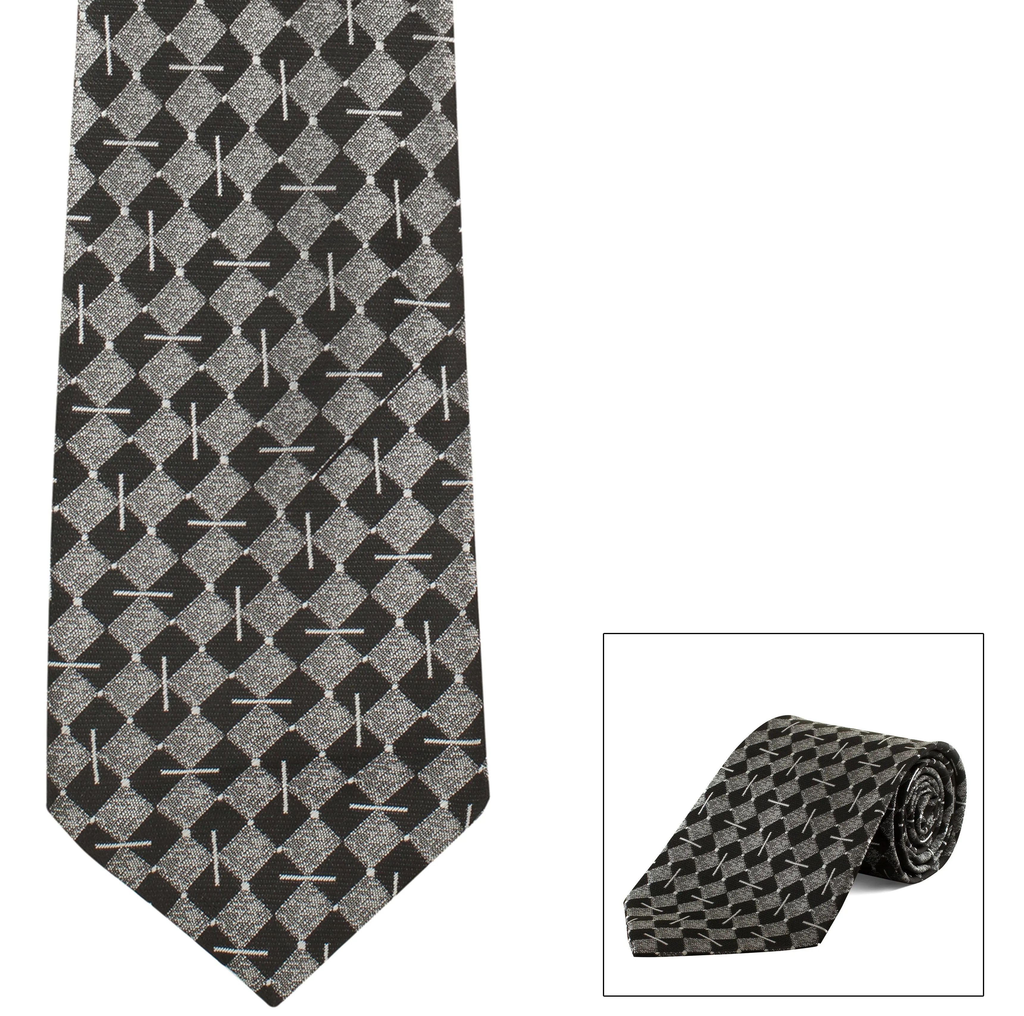 Straight Fancy Print Tie