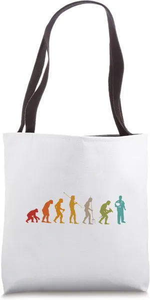 Surgeon Evolution Retro Surgery Medicine Doctor Hospital Tote Bag
