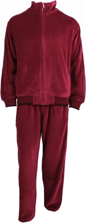 Sweatsedo Mens Velour Tracksuit