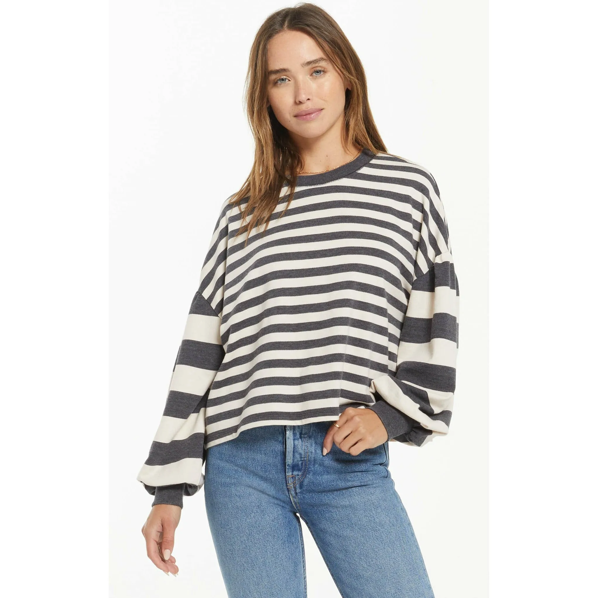 Tempest Stripe Sweatshirt