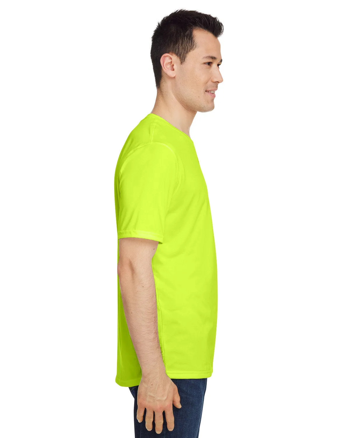 Under Armour Men's Tech Branded T-Shirts, High Yellow