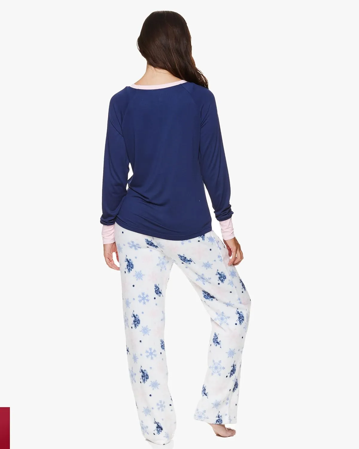 U.S. Polo Assn. Womens Pajama Sets, Pajama Sets for Women 2 Piece, Ladies Pajamas
