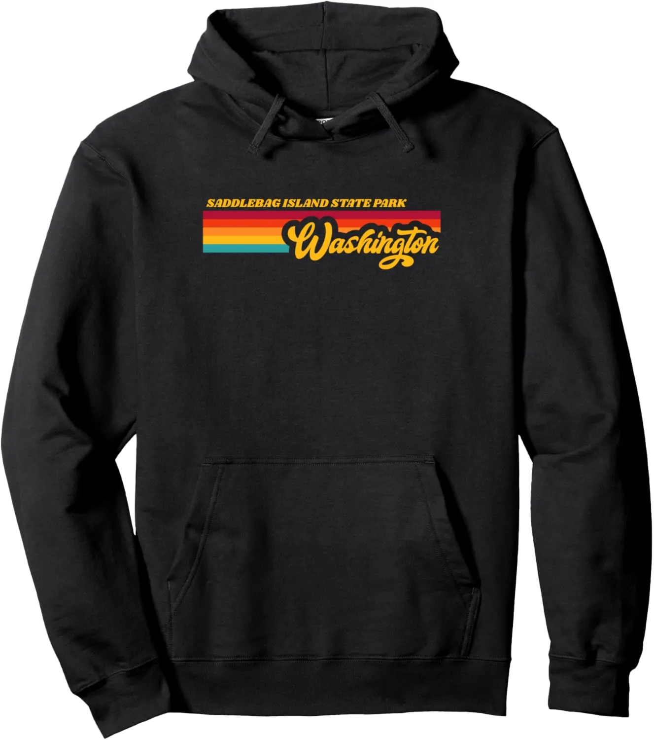 Washington SADDLEBAG ISLAND State Park Pullover Hoodie