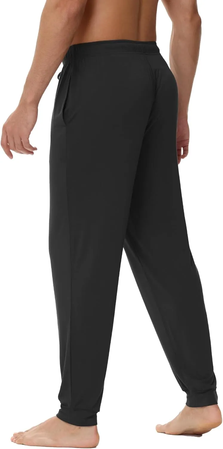 WiWi Men' s Pajama Pants Sports Bottoms Sleep Pant with Pockets-Viscose from Bamboo S-XXL