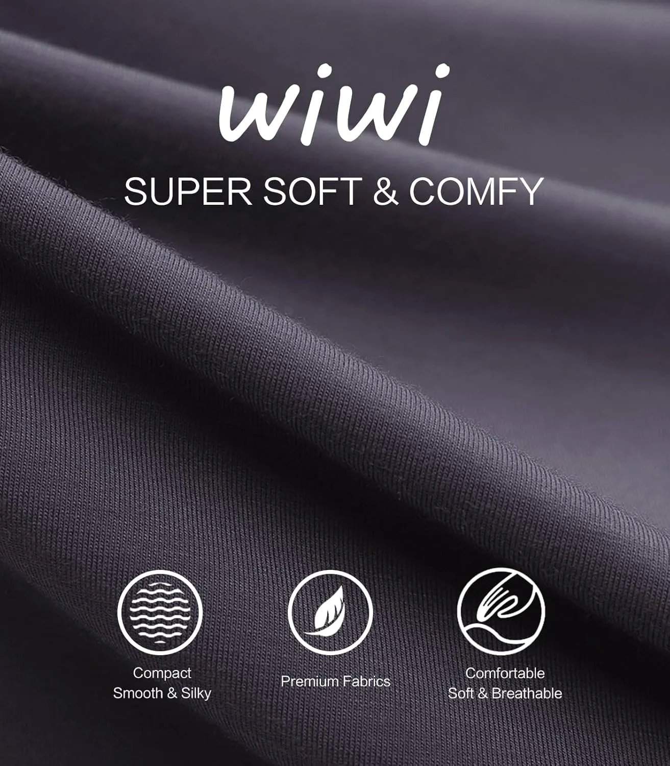 WiWi Pajama Pants for Women Viscose from Bamboo Lounge Bottoms with Pocket Sweatpants Joggers Night Pant S-XXL