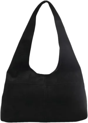 Women's Retro Tote Bags Vegan Leather Slouchy Bag Hobo Handbag Suede PU Purse Bag Work Office Handbag 2024