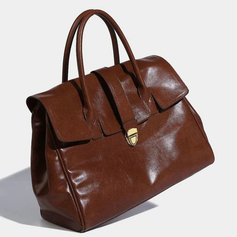 Women's Top Handle Bag Small Tote Bag Underarm Vegan Leather Handbag Purse Shoulder Satchel Bag Work Travel Dating