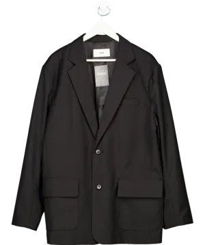 XIDO Black Single Breasted Blazer UK L